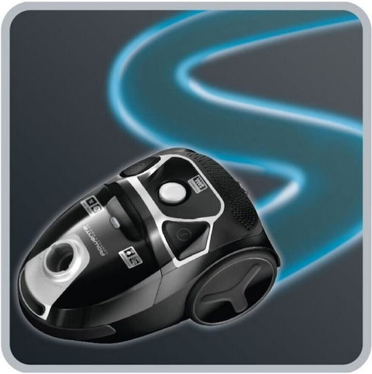 Rowenta Silence Force Ηλεκτρική Σκούπα 750W με Σακούλα 3lt Μαύρη