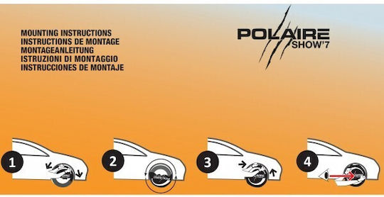 Polaire Show 7 No 53 Pături de Zăpadă Antiderapante Pentru Mașină 4x4 2buc
