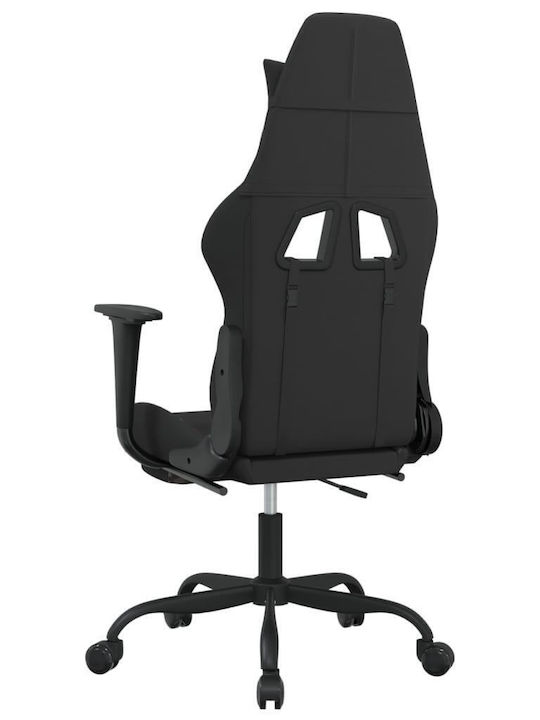 vidaXL 3143732 Fabric Gaming Chair with Footrest Black Camo