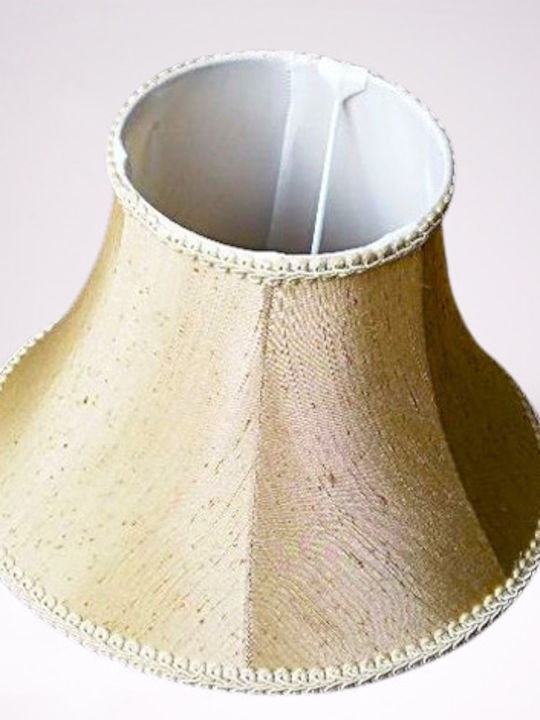 Konisch Lampenschirm Beige mit Durchmesser 45cm