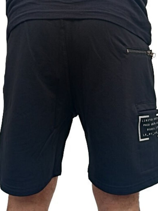 Paco & Co Sportliche Herrenshorts Schwarz