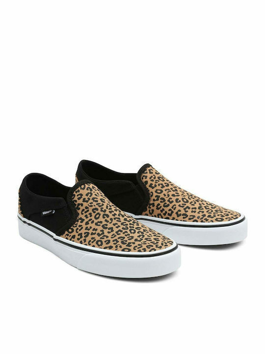 Vans Asher Cheetah Women's Slip-Ons