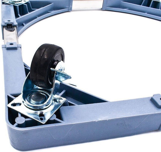 22390-900-00-05 Adjustable Base For Kitchen/Fridge made of Plastic with Wheels 80x80εκ. 1pcs