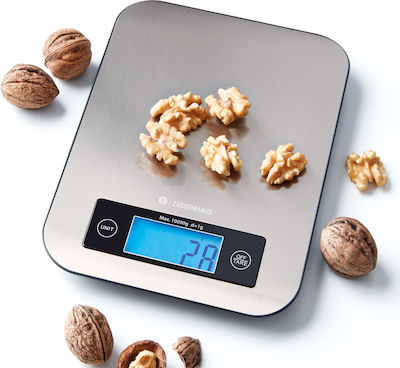 Zassenhaus Pure Digital Kitchen Scale 1gr/10kg Inox 073508