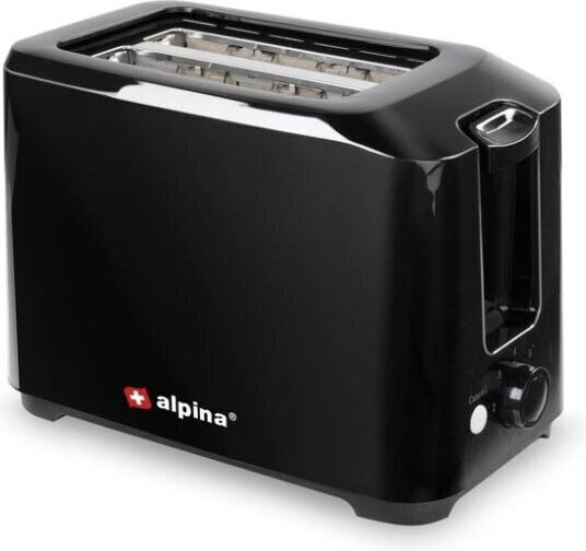 Alpina Appliances Тостер Двуместна 700W Черен