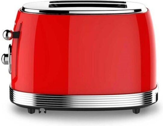 Sogo Φρυγανιέρα 2 Θέσεων 850W Κόκκινη
