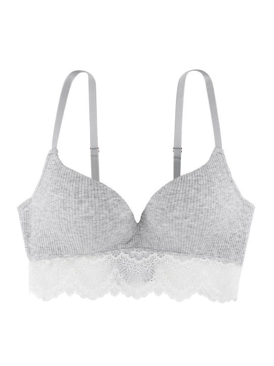 Dorina Audrey Women's Bralette Bra Gray