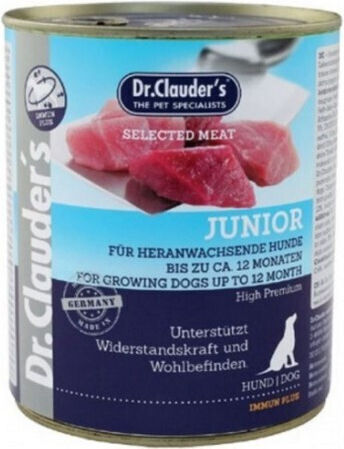 Dr.Clauder's Wet Food for Puppies in Cans with Beef, Poultry and Pork 800gr