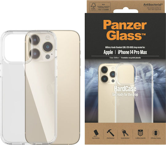 PanzerGlass HardCase Antibacterial Back Cover Plastic Transparent (iPhone 14 Pro Max)