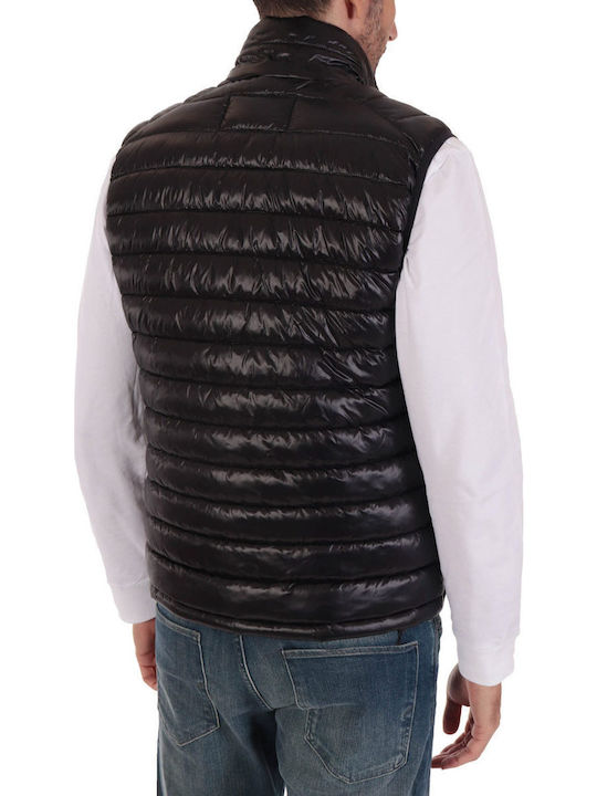 Безръкаво Мъжко Яке Puffer Черно