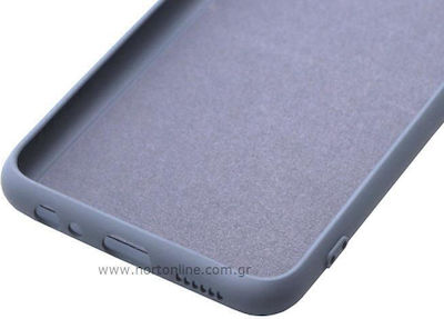 iNOS Liquid Silicone Back Cover Grey / Blue (Galaxy A22 5G)