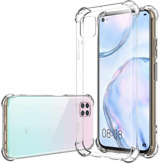 Anti Shock 0,5mm Umschlag Rückseite Silikon 0.5mm Transparent (Huawei P40 Lite 5G)