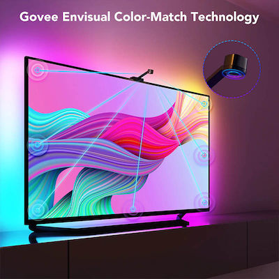 Govee Immersion H6199 Ταινία LED Τροφοδοσίας 12V RGB Μήκους 5m 75-85 Inch