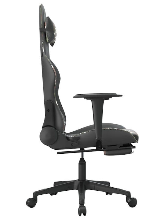 vidaXL 345468 Gaming Chair Green / Camo