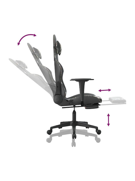 vidaXL 345468 Gaming Chair Green / Camo