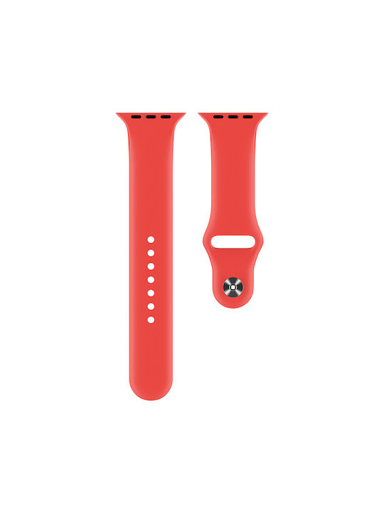 Sonique Soft Band Λουράκι Σιλικόνης Κόκκινο (Apple Watch 38/40/41mm)