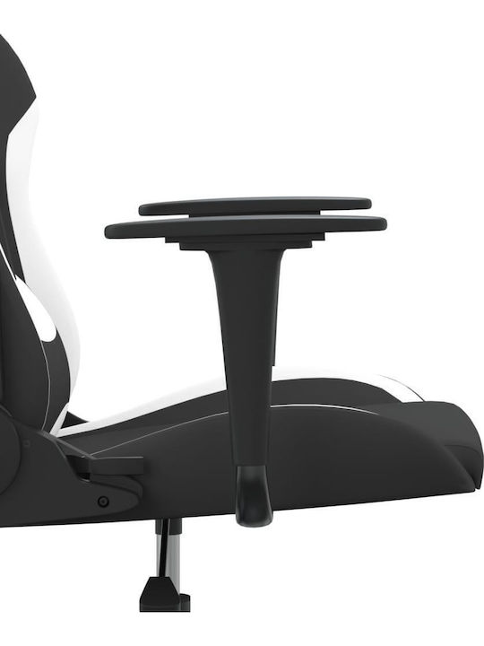 vidaXL 3143740 Scaun Gaming Negru/alb