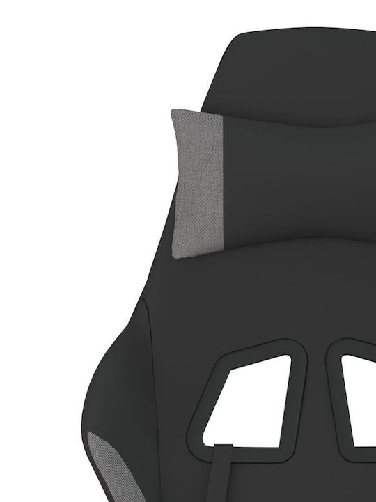 vidaXL 3143734 Fabric Gaming Chair Light Gray