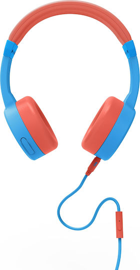 Energy Sistem Lol&Roll Kabellos / Kabelgebunden Kinder Am Ohr Kopfhörer mit 2 Stunden Betriebszeit Light Blue / Orange