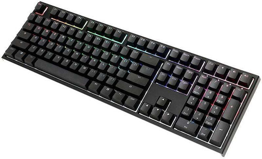 Ducky One 2 Gaming Mechanical Keyboard with Cherry MX Black switches and RGB lighting (English US)
