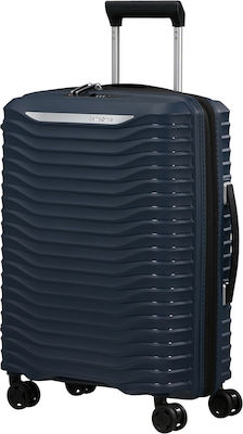 Samsonite Upscape Cabin Travel Suitcase Hard Navy Blue with 4 Wheels Height 55cm