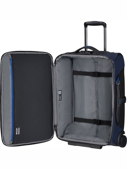 Samsonite Ecodiver Βαλίτσα Ταξιδίου Καμπίνας Υφασμάτινη Μπλε με 2 Ρόδες Ύψους 55εκ.