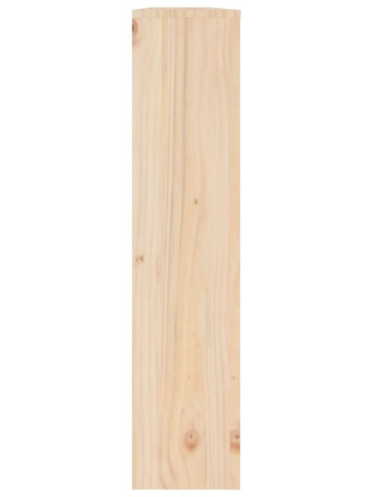 vidaXL Husă Pentru Radiator Din Lemn Masiv Maro 169x19x84cm