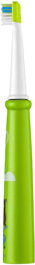 Sencor Children's Electric Toothbrush with Chronograph Green with Replacement Heads