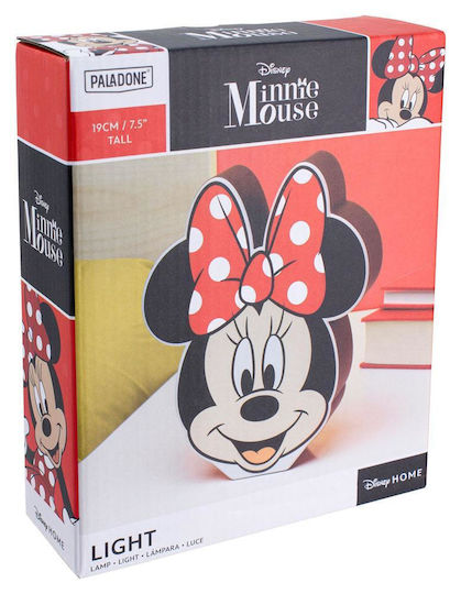 Paladone Lampă decorativă pentru copii Minnie Multicolor 5x15x19εκ.
