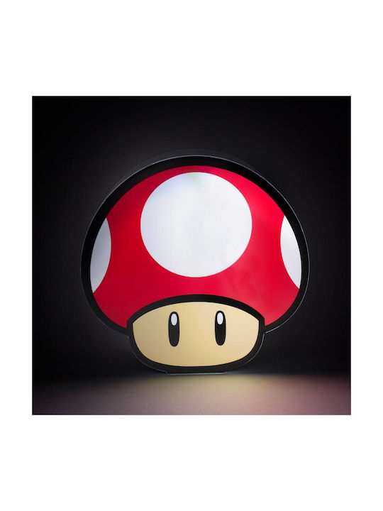 Paladone Lampă decorativă pentru copii Super Mushroom Roșu 15εκ.