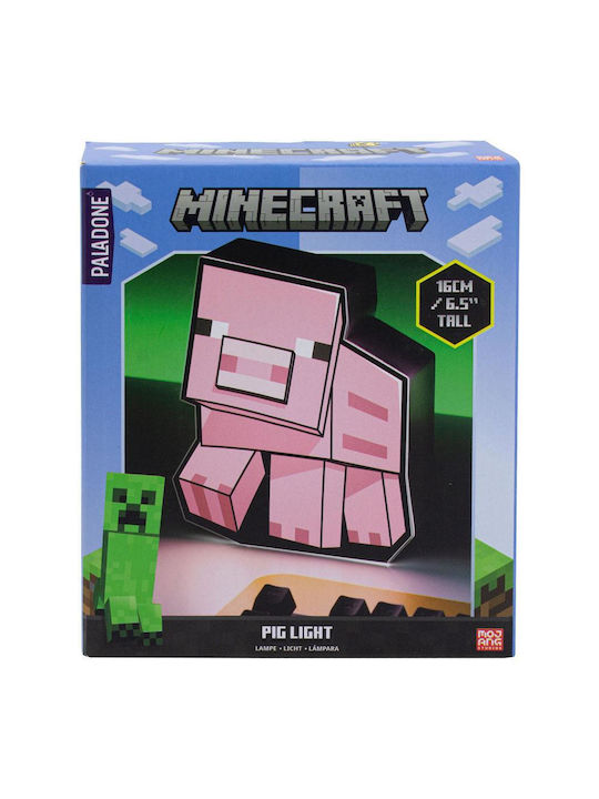 Paladone Kinder Dekorative Lampe Light Pig Rosa 16x14x5εκ.