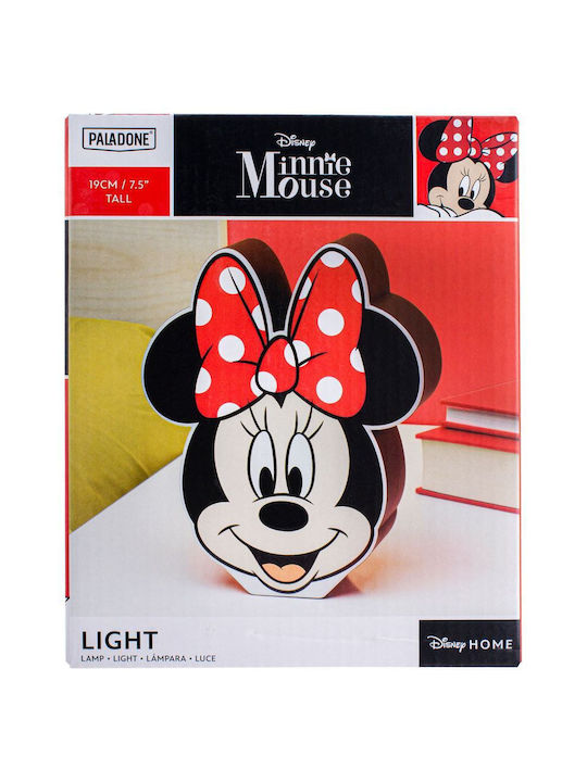 Paladone Kinder Dekorative Lampe Minnie Mehrfarbig 5x15x19εκ.