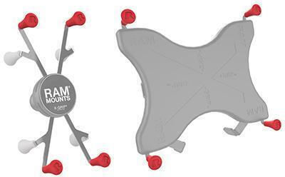 RAM Mount For Motorcycle Mobile Mount X Grip Bases Red 4pcs