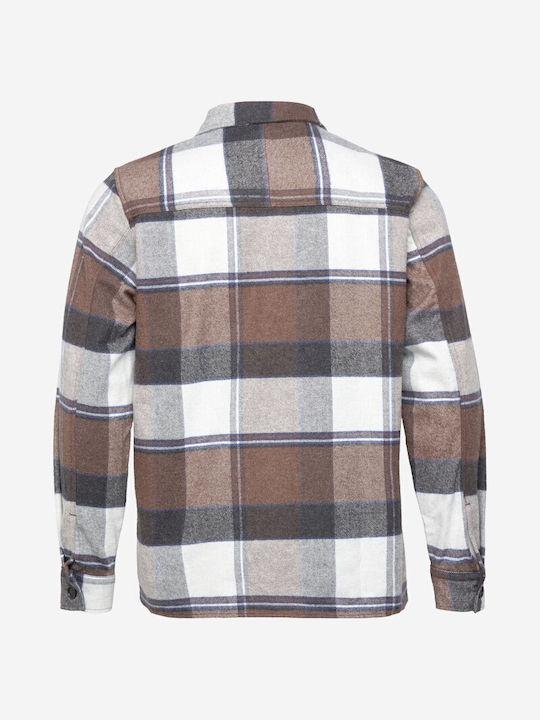 GABBA CLIPPER BIG CHECK OVERSHIRT ΠΟΥΚΑΜΙΣΟ PO10035-MULTI CHECK