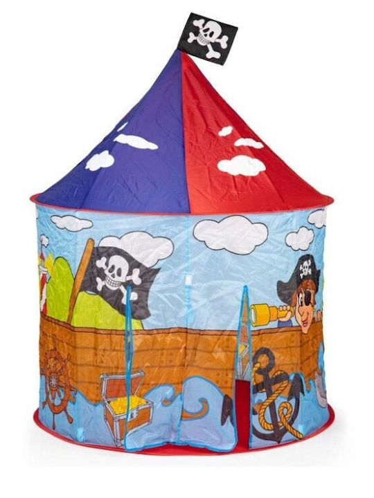 Ecotoys Παιδική Σκηνή Κάστρο Pop Up Πειρατές Κόκκινο για 3 χρονών και άνω