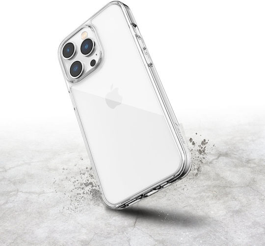 Raptic X-Doria Clearvue Back Cover Σιλικόνης Διάφανο (iPhone 14 Pro Max)
