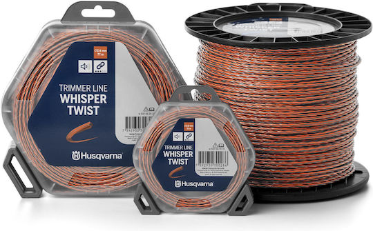 Husqvarna Whisper Μεσινέζα Σταυρός Μήκους 77m και Πάχους 2.4mm