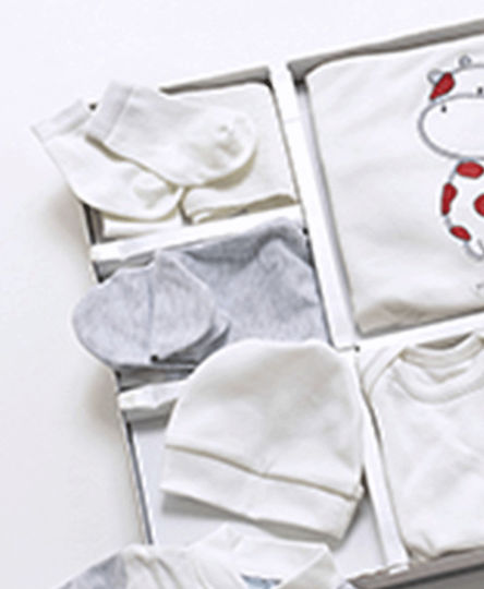 Funky Newborn Clothing Set Animals for Boy for 0-1 months 10pcs