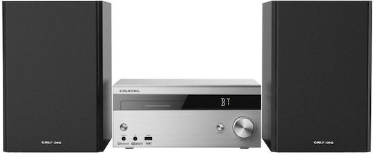 Grundig Sound System 2 CMS 4000 BT GLR7641 100W with CD / Digital Media Player and Bluetooth Black