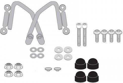 Givi A1176A Motorcycle Windshield & Windscreen Installation Kit for Honda CBF 500 2019-2020 A1176A