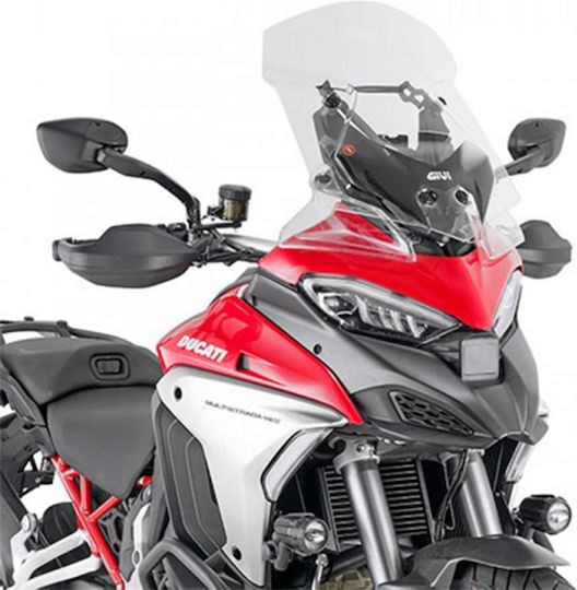 Givi Motorcycle Windshield & Windscreen Transparent Visor for Ducati Multistrada V4 2021 D7413ST