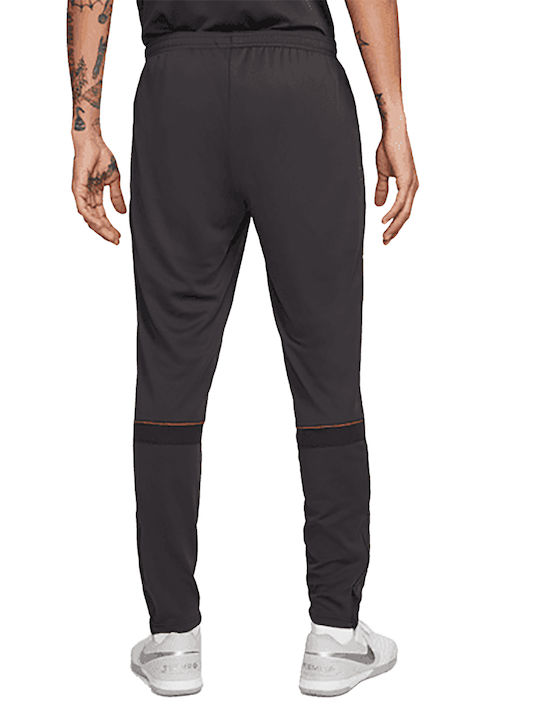 Nike Football Sweatpants Dri-Fit Glossy with Elastic Gray