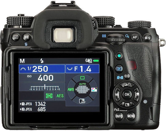 Pentax DSLR Φωτογραφική Μηχανή K-1 Mark II Full Frame Kit (HD D FA 24-70mm F2.8ED SDM WR) Black