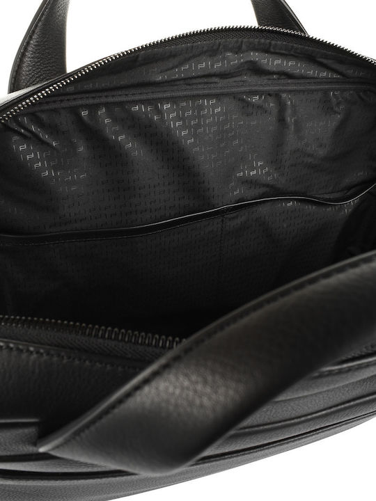 Porsche Design Roadster Leather Τσάντα Ώμου / Χειρός για Laptop 15" σε Μαύρο χρώμα