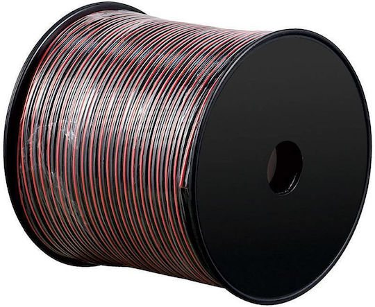 ATC Καλώδιο Ήχου 2x1.00mm Ατερμάτιστο - Ατερμάτιστο 1m