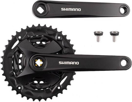 Shimano FC-M2000 Altus Δισκοβραχίονας Ποδηλάτου MTB 170mm 3x9 Ταχύτητων