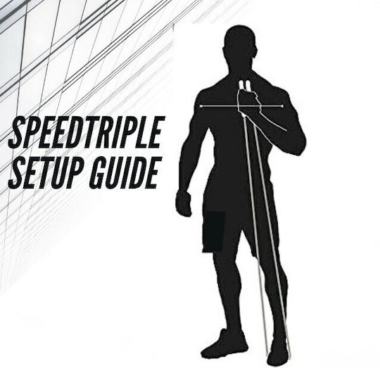 AMILA Speed Rope Σχοινάκι Ταχύτητας 3m Μαύρο με Ρυθμιζόμενο Μήκος