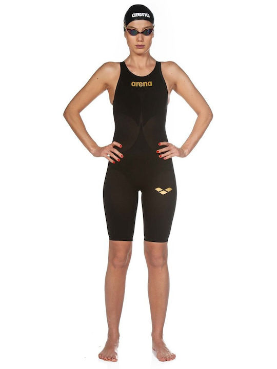 Arena Powerskin Carbon-AIR² Open Back 001128-553 Women's One Piece Competition Swimsuit Black