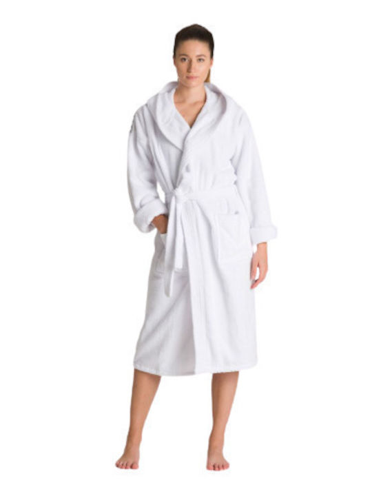 Arena Core Soft 001756-110 Swimming Bathrobe White