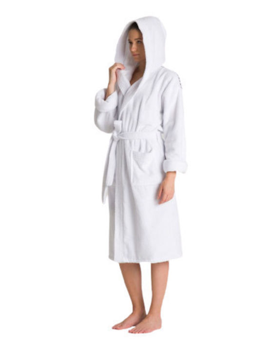 Arena Core Soft 001756-110 Swimming Bathrobe White